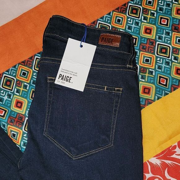 Paige Verdugo Ultra Skinny Stretch Soft Denim Jeans Size 25 (2) NWT - Picture 4 of 11